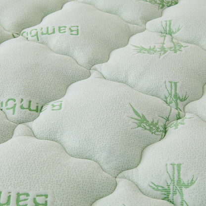 Memorial Day【Bedlore】Bamboo Cooling Mattress Topper with Fitted Sheet, Thick Luxury Comfort Layer, Breathable & Soft on Skin, Deep Pocket Design, Machine Washable, Ideal for Bedroom & Home Use