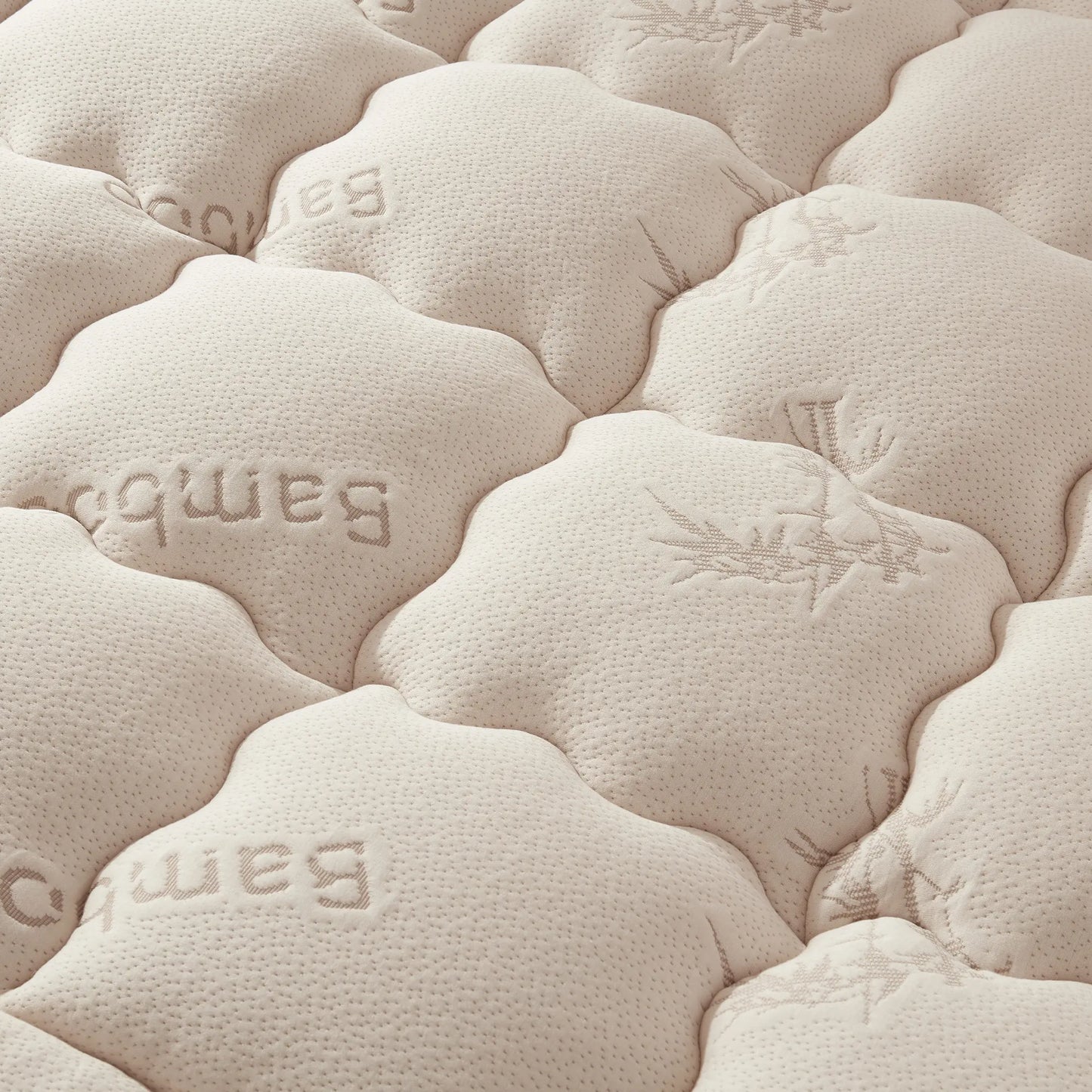 Memorial Day【Bedlore】Bamboo Cooling Mattress Topper with Fitted Sheet, Thick Luxury Comfort Layer, Breathable & Soft on Skin, Deep Pocket Design, Machine Washable, Ideal for Bedroom & Home Use